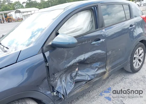 2016 Kia Sportage Lx from USA, damaged, VIN KNDPB3AC5G7824502